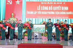 Thành lập Tiểu đoàn Phương tiện không người lái các Quân khu
