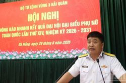V&ugrave;ng 3 Hải qu&acirc;n qu&aacute;n triệt kết quả Đại hội đại biểu Phụ nữ to&agrave;n quốc lần thứ XIV