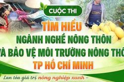 Kết thúc nhận bài tham gia cuộc thi tìm hiểu ngành nghề nông thôn và bảo vệ môi trường nông thôn