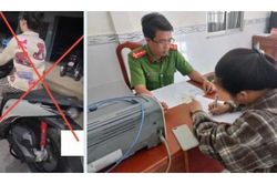 Tự đăng clip vi phạm giao thông lên Facebook, người phụ nữ bị công an mời làm việc