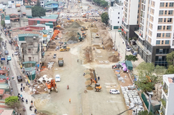 Tăng tốc công trường, giảm ùn trên đường
