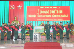 Quân khu 7 công bố quyết định thành lập Tiểu đoàn Phương tiện không người lái