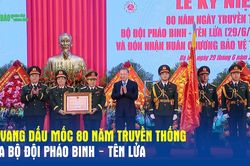 Vẻ vang dấu mốc 80 năm truyền thống của Bộ đội Pháo binh – Tên lửa