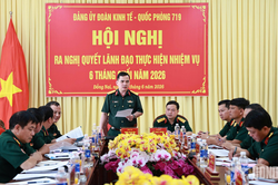 Đoàn Kinh tế - Quốc phòng 719: Bứt phá hoàn thành các chỉ tiêu năm 2026