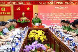 Thứ trưởng Nguyễn Văn Long kiểm tra công tác phòng, chống ma túy tại Công an TP Đà Nẵng