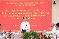 Tăng cường quản lý đất đai, trật tự xây dựng tại xã Cần Giờ và Thạnh An