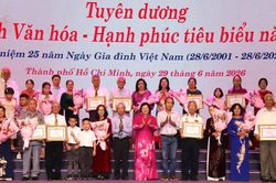 Mỗi gia đình hạnh phúc góp phần tạo nên một TPHCM phồn vinh, hiện đại