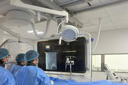 Bệnh nhân ho ra máu nguy kịch được cứu sống nhờ kỹ thuật nút động mạch phế quản DSA