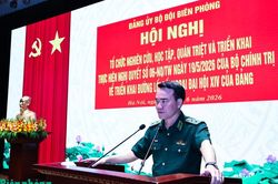 Hội nghị tổ chức nghiên cứu, học tập, quán triệt và triển khai thực hiện Nghị quyết số 06-NQ/TW ngày 19/5/2026 của Bộ Chính trị