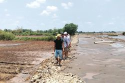 Vụ c&aacute; chết do nhiễm mặn từ thi c&ocirc;ng s&acirc;n bay C&agrave; Mau: L&agrave;m 3 trạm bơm rửa mặn