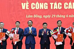 Lâm Đồng điều động, bổ nhiệm hàng loạt cán bộ chủ chốt