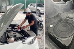 Chủ xe Hyundai Tucson suýt hủy chuyến du lịch bởi 1 món đồ khiến ắc quy hết điện