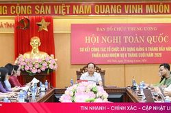 Hội nghị toàn quốc sơ kết công tác tổ chức xây dựng Đảng 6 tháng đầu năm 2026