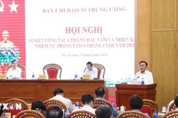 Thường trực Ban Bí thư chủ trì Hội nghị sơ kết 6 tháng đầu năm Ban Chỉ đạo 35 TW