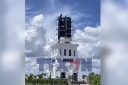 Tạm dừng công trình tượng 'Nữ thần khai phóng' tại khu đô thị ở Tây Ninh