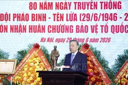 Tổng Bí thư, Chủ tịch nước Tô Lâm: Xây dựng lực lượng Pháo binh - Tên lửa hiện đại, đủ sức hoàn thành nhiệm vụ trong điều kiện mới