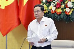 Chủ tịch Quốc hội Trần Thanh Mẫn: Tiếp tục thể hiện vai tr&ograve; trung t&acirc;m trong thể chế h&oacute;a chủ trương của Đảng