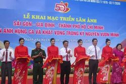 Triển l&atilde;m ảnh t&aacute;i hiện h&agrave;nh tr&igrave;nh 50 năm TP Hồ Ch&iacute; Minh mang t&ecirc;n B&aacute;c