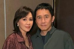 Lưu Gia Linh mừng sinh nhật Lương Triều Vỹ 64 tuổi
