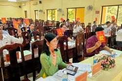 HĐND xã Tri Tôn tổ chức kỳ họp chuyên đề