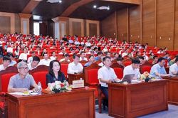 Tiếp tục đổi mới tư duy, phương thức l&atilde;nh đạo, tổ chức thực hiện nhiệm vụ kiểm tra, gi&aacute;m s&aacute;t, kỷ luật đảng