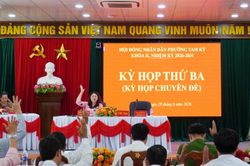 HĐND phường Tam Kỳ thông qua nghị quyết về sắp xếp khối phố