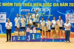 Tay vợt người Gia Lai giành huy chương vàng ở Giải Vô địch Cầu lông các nhóm tuổi thiếu niên quốc gia