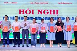 Hơn 200 hộ kinh doanh tham gia hội nghị phát triển thành doanh nghiệp