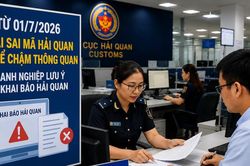 Từ ng&agrave;y 1-7, khai sai m&atilde; hải quan, doanh nghiệp c&oacute; thể chậm th&ocirc;ng quan