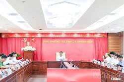 Ban Thường vụ Tỉnh ủy Khánh Hòa cho ý kiến đối với nhiều nội dung quan trọng