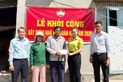 Phường Đông Hải khởi công xây dựng nhà Đại đoàn kết cho hộ cận nghèo