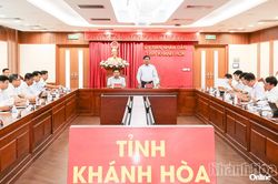 Đoàn công tác của Bộ Nông nghiệp và Môi trường làm việc với UBND tỉnh về phát triển thủy sản
