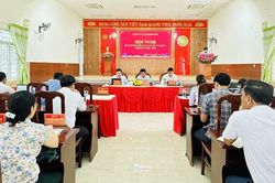 Hội nghị Ban Chấp hành Đảng bộ xã Khánh Sơn lần thứ 7