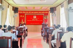 Cụm thi đua số 3 Hội Cựu chiến binh tỉnh Khánh Hòa sơ kết phong trào thi đua 6 tháng đầu năm