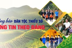 Đồng bào dân tộc thiểu số vững tin theo Đảng