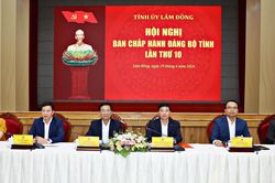 Ban Chấp hành Đảng bộ tỉnh Lâm Đồng thống nhất nhiều giải pháp phát triển kinh tế - xã hội