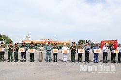 Diễn tập phòng thủ dân sự ứng phó bão mạnh, siêu bão và tìm kiếm cứu nạn tỉnh Ninh Bình năm 2026