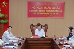 Triển khai nhiệm vụ c&ocirc;ng t&aacute;c Tổ chức X&acirc;y dựng Đảng 6 th&aacute;ng cuối năm