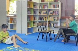 Không gian đọc thiếu nhi cuốn hút trẻ ngày hè
