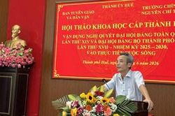 Vận dụng Nghị quyết Đại hội Đảng các cấp vào thực tiễn