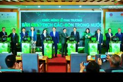 S&agrave;n giao dịch c&aacute;c-bon: C&ocirc;ng cụ kinh tế gi&uacute;p doanh nghiệp chủ động đổi mới c&ocirc;ng nghệ, giảm ph&aacute;t thải