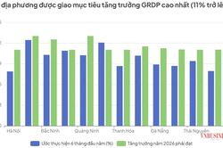 Chính phủ giao 12 địa phương tăng trưởng từ 11% trở lên để đạt mục tiêu GDP 10%