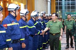 Đội cứu nạn, cứu hộ Bộ Công an lên đường tới Venezuela
