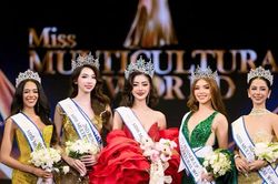 Mỹ nhân Myanmar đăng quang Miss Multicultural World 2026