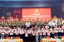 Xây dựng Trường Văn hóa CAND I trở thành 'điểm sáng điển hình' trong sự nghiệp trồng người