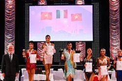 Dancesport Việt Nam giành 2 huy chương tại Giải vô địch thế giới