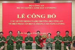 Ph&oacute; Tư lệnh CSCĐ biệt ph&aacute;i c&ocirc;ng t&aacute;c tại Bộ T&agrave;i ch&iacute;nh