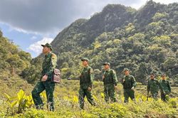 Hơn 300 lượt c&aacute;n bộ, chiến sỹ Đồn Bi&ecirc;n ph&ograve;ng Cửa khẩu quốc tế Tr&agrave; Lĩnh tham gia tuần tra bi&ecirc;n giới