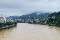 Cảnh báo lũ trên các sông ở tỉnh Cao Bằng