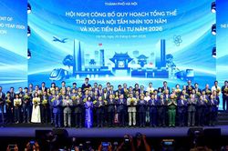 Công bố Quy hoạch tổng thể Thủ đô Hà Nội tầm nhìn 100 năm và xúc tiến đầu tư năm 2026